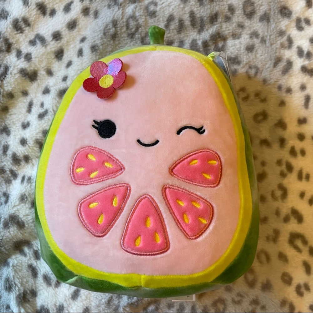 Squishmallow NWT Gauva fruit Lena. New with tags.